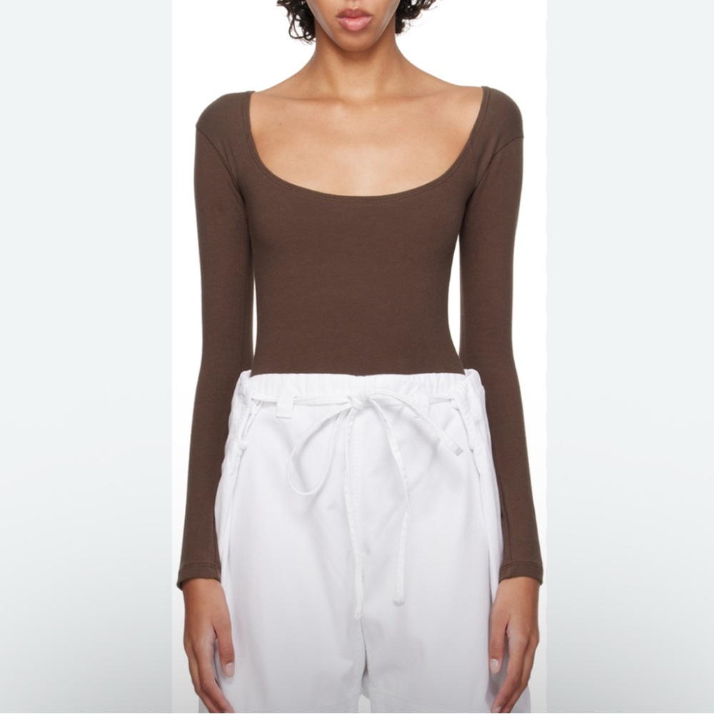 Gil Rodriguez El Tigre Small S Brown LS bodysuit